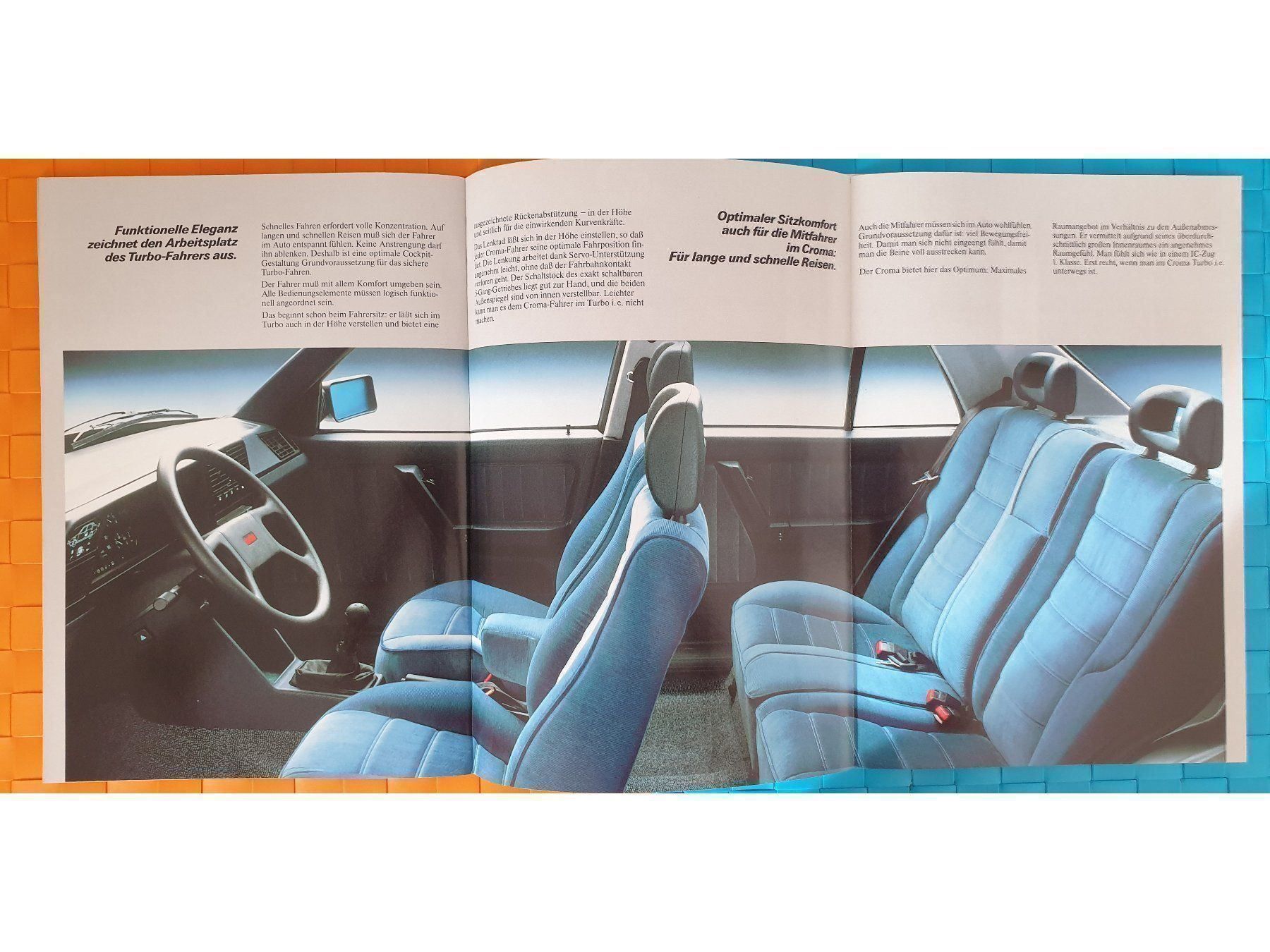 Riviste & Magazine: FIAT CROMA 1987 - Prospekt / Katalog – Nuovo (secondo la descrizione) da Viganello venduto da CARLiteratur 3