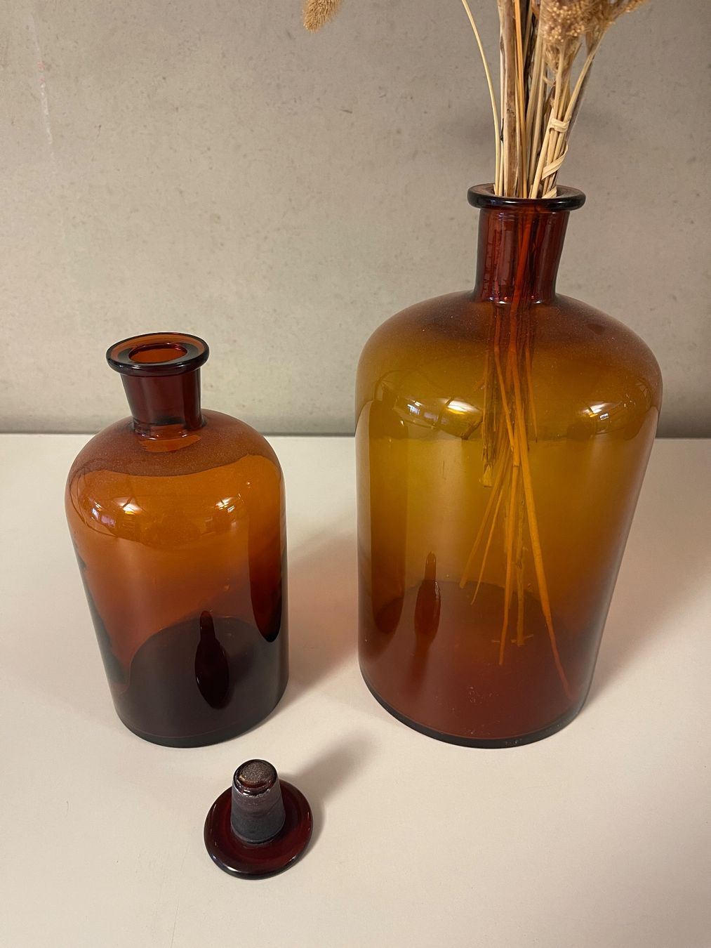 Verres: 2er Set Apothekerglas, braun – D'occasion à St. Gallen par fundstaette 3