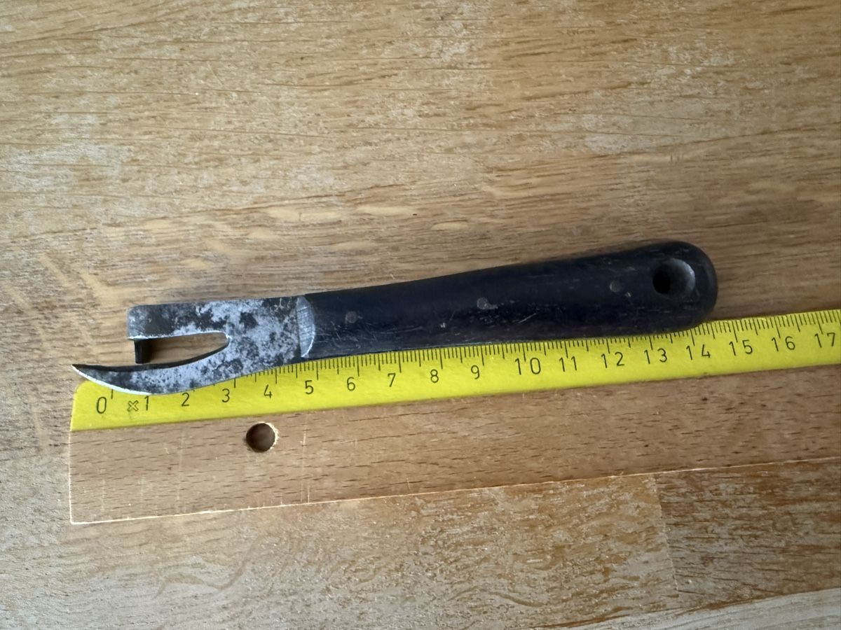 Elettrodomestici da cucina: Vintage Doseöffner mit Holzgriff – Usato da Goldach venduto da Messerguru 5