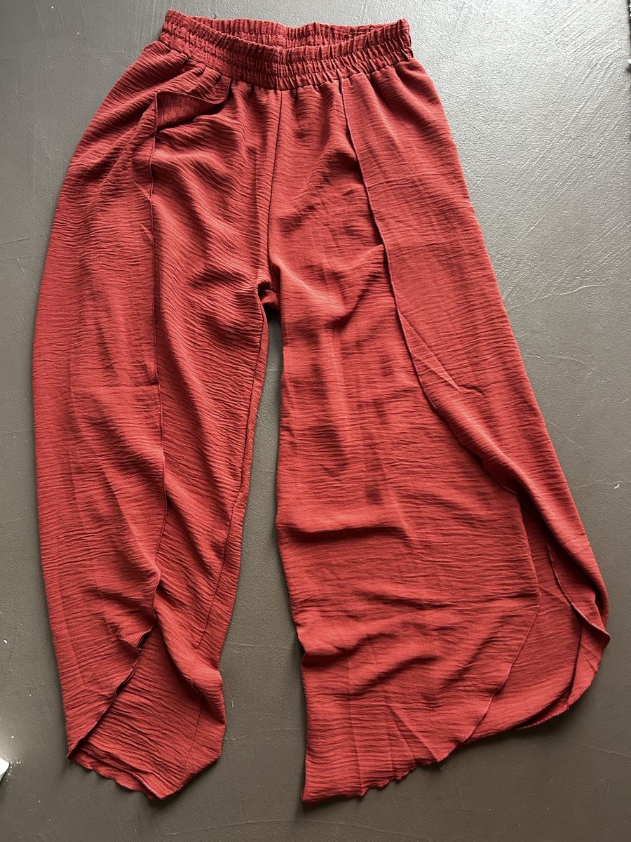 Pantaloni: Hose Rost rot m neu  – Nuovo (secondo la descrizione) da Siebnen venduto da fulli2