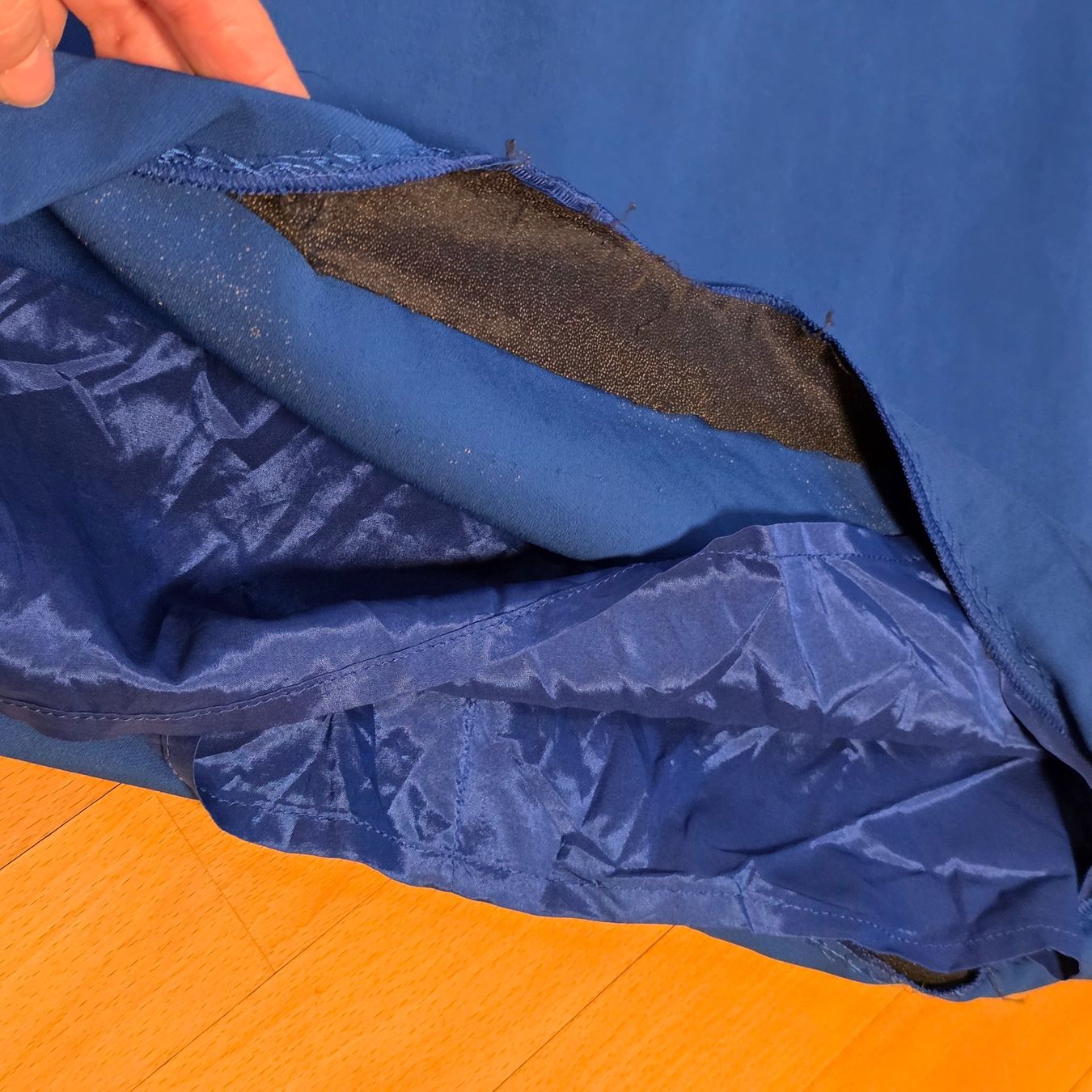 Hallhuber Vestiti: Hallhuber Donna Kleid Gr. 44 Blau – Usato da Wald ZH venduto da CapLux 9
