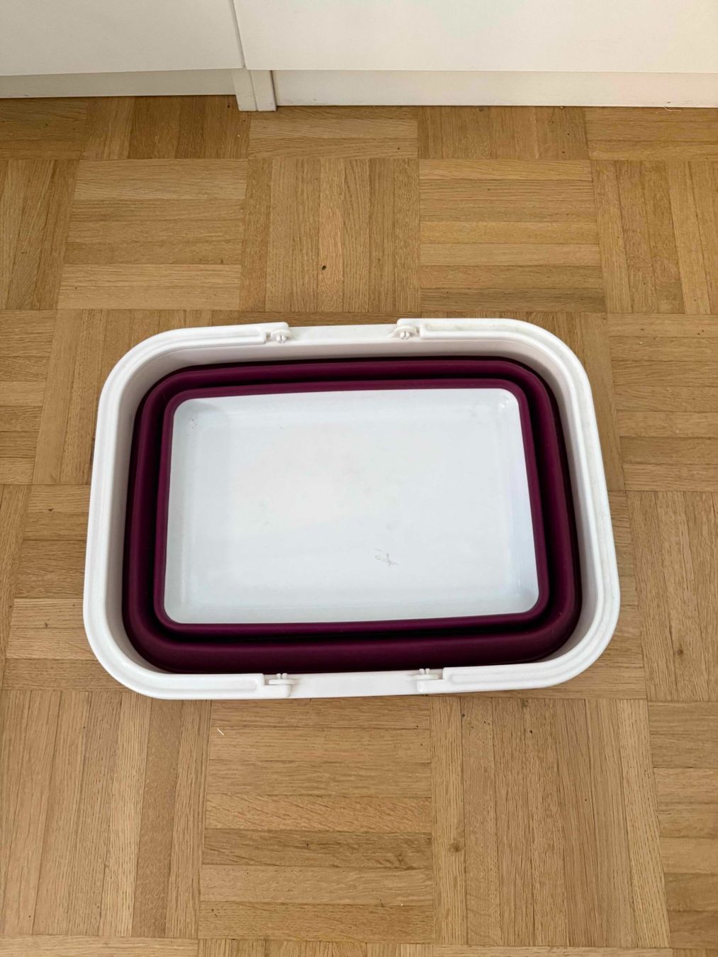 Altro per la casa: Faltbarer Eimer Behälter mit Griff 37 x 27 x 15 cm – Usato da Zürich venduto da dojoal64 2
