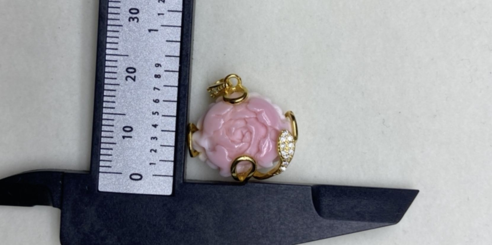 Ciondoli: Conshell Anhänger Gold aus 925 Silber Rose Design – Nuovo (secondo la descrizione) da St. Gallen venduto da GIULESGG 5