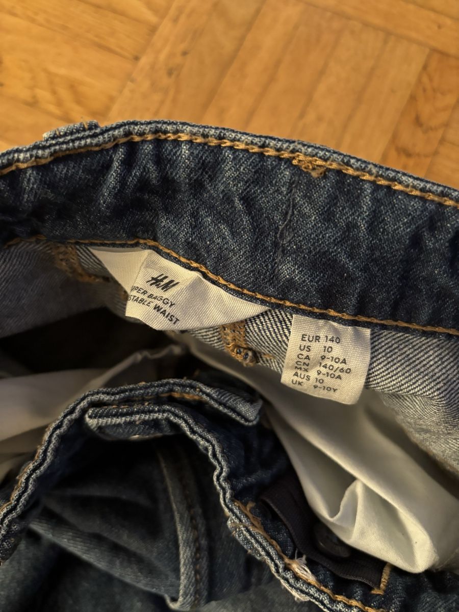 H&M Pantaloni: Baggy Jeans 140 – Usato da Matten b. Interl venduto da pimkie84 4