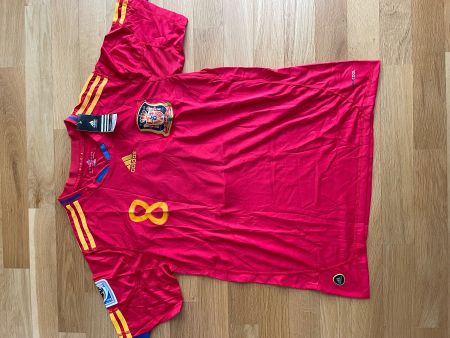 Xavi Retro Spanien Weltmeisterschaft Trikot 2010