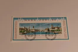 Schweiz Briefmarken Block NABA ZÜRI 84 Zürich gest.