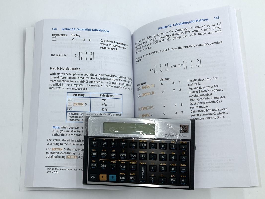 Hewlett Packard Calcolatrici tascabili: HP | 15c | Wissenschaftlicher Rechner – Nuovo (secondo la descrizione) da Wittenbach venduto da Restwert_St-Gallen 7