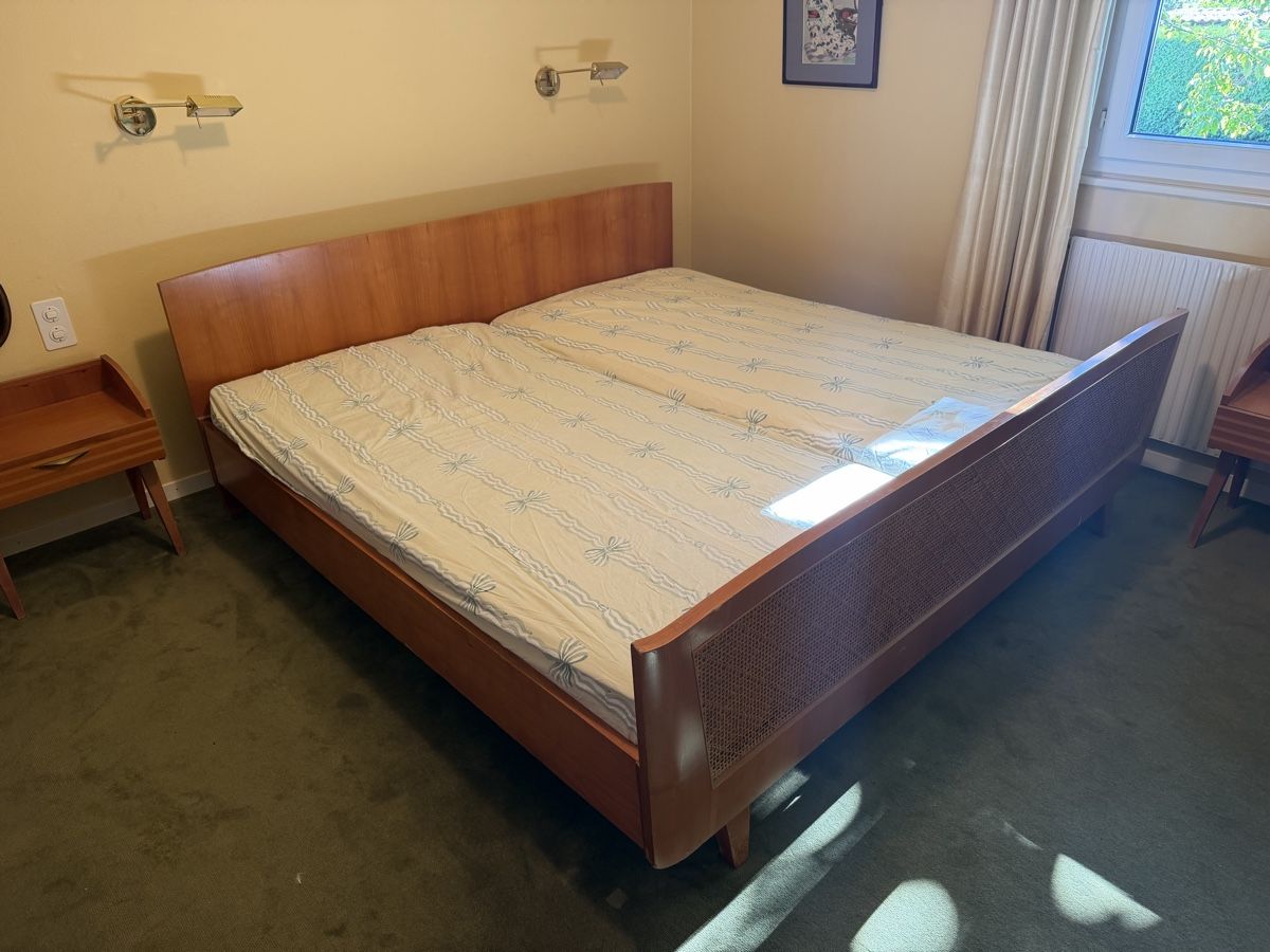 Letti: Chambre à coucher complète vintage 1950 – Usato da Nyon venduto da Oceandrive305