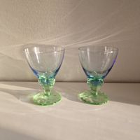 Bormioli Rocco Bahija Zwei Vintage Ithai Eiscremegläser