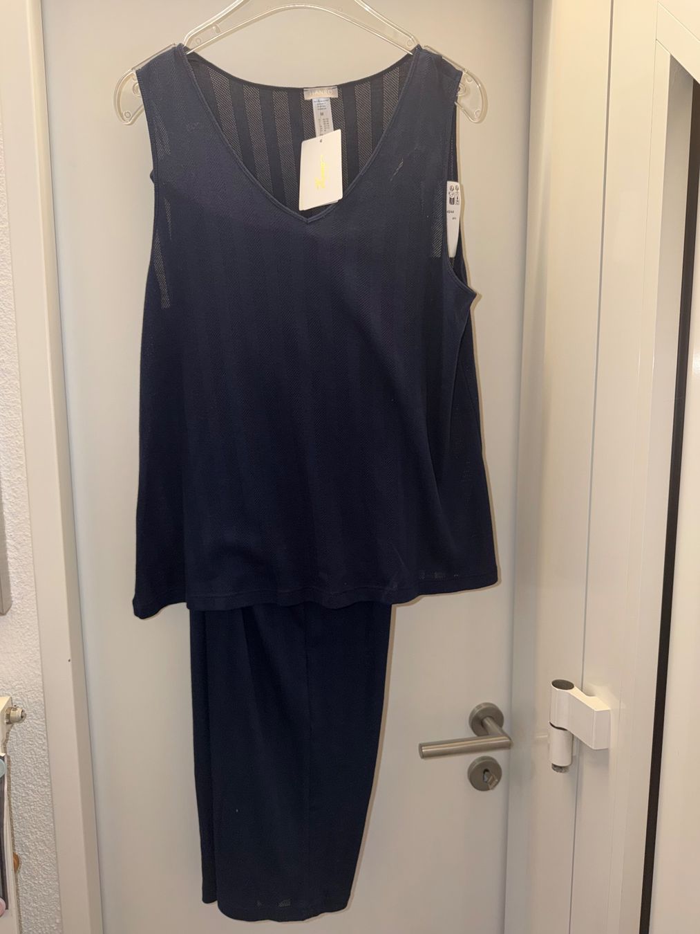 Hanro Negligees & Pigiami: Sommer Pyjama HANRO M dunkelblau neu – Nuovo (secondo la descrizione) da Dornach venduto da samuti