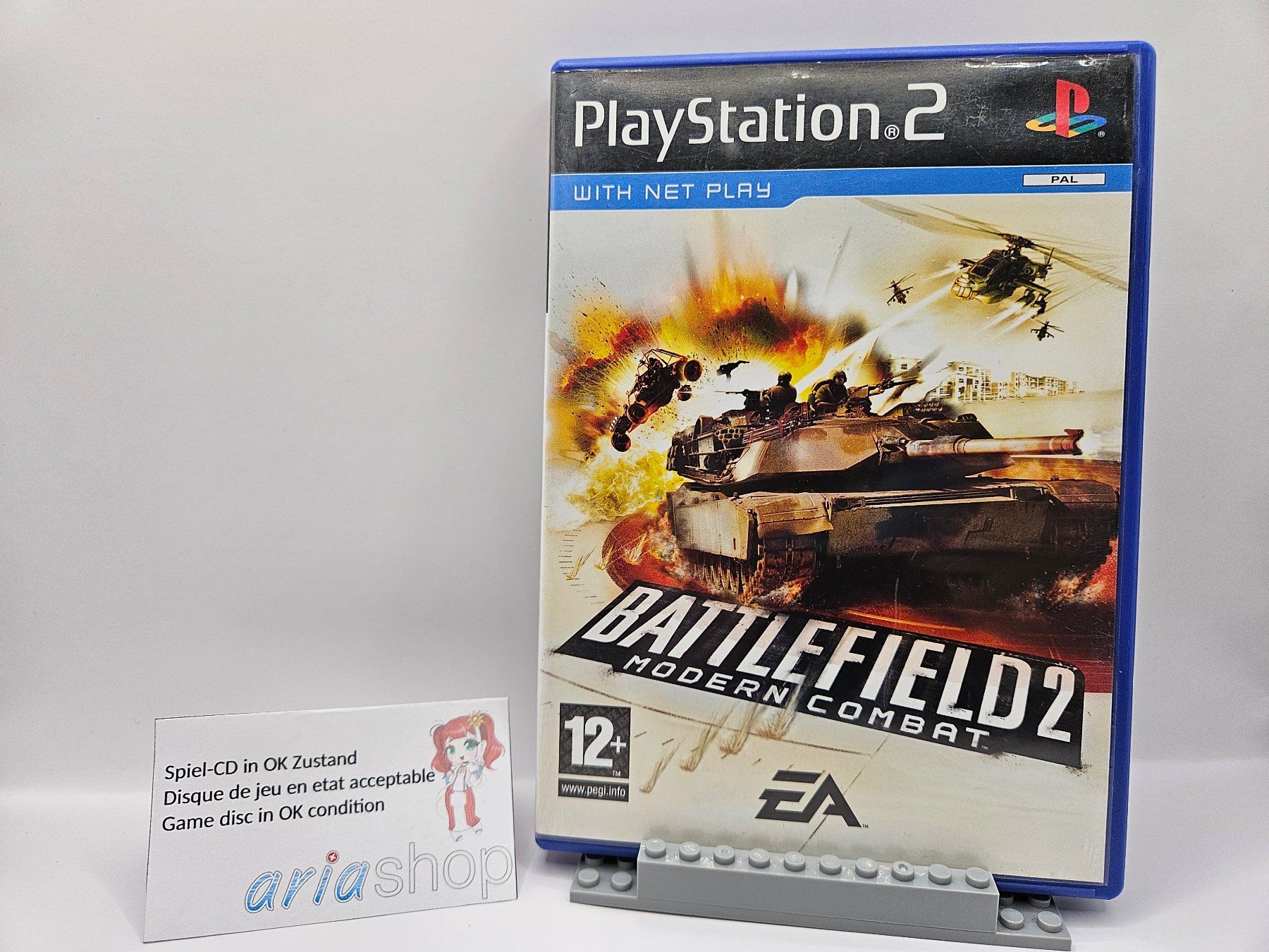 Sony Giochi: Battlefield 2 Modern Combat PS2 CIB DE / FR / IT – Usato da Hauterive NE venduto da ariashopch