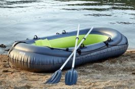 Rewind Schlauchboot mit 2 Paddel 256x132cm