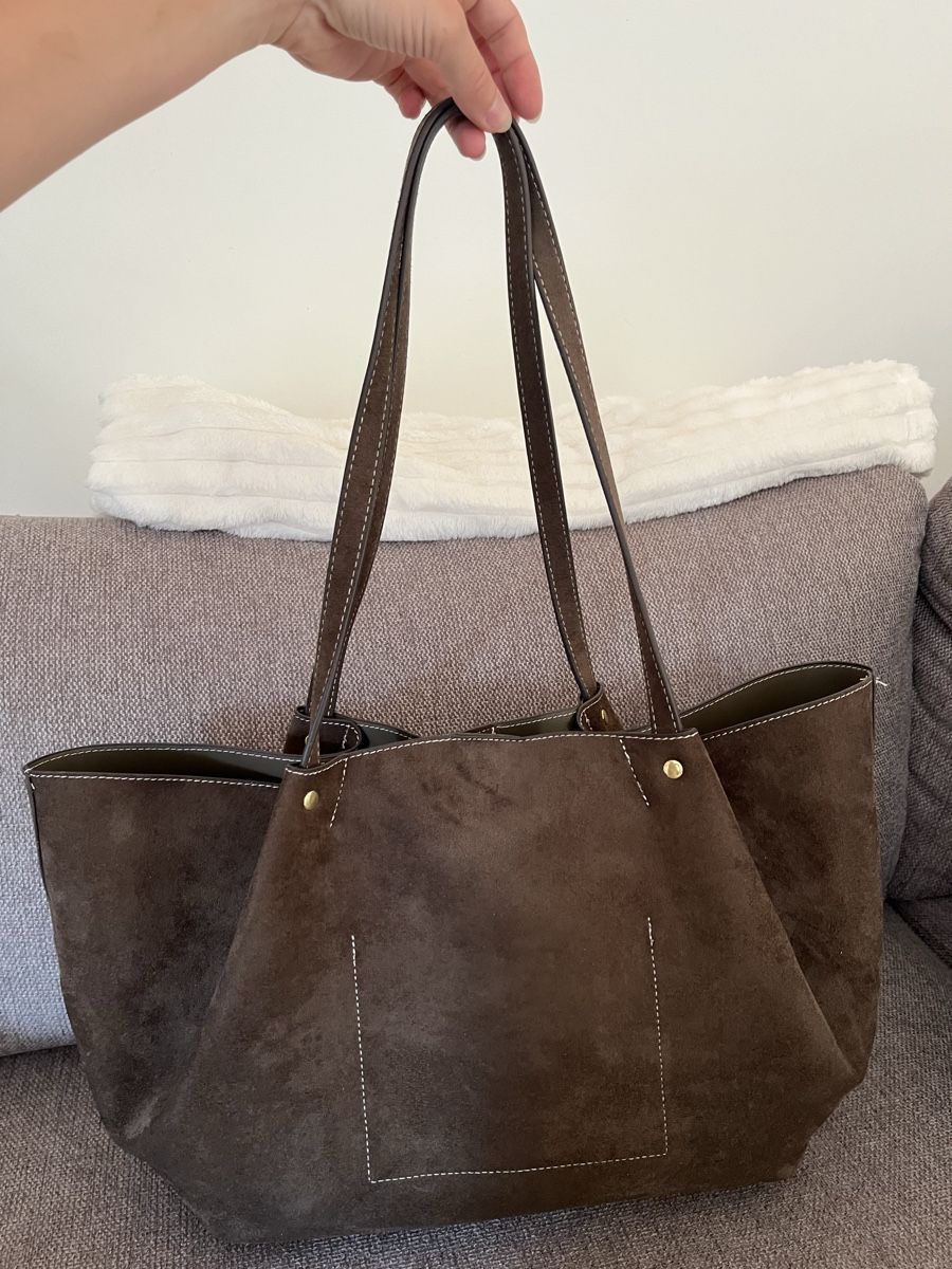 Borse da donna: Chic Suede Tote Bag – Usato da Lausanne venduto da Chika_Tetsu 2