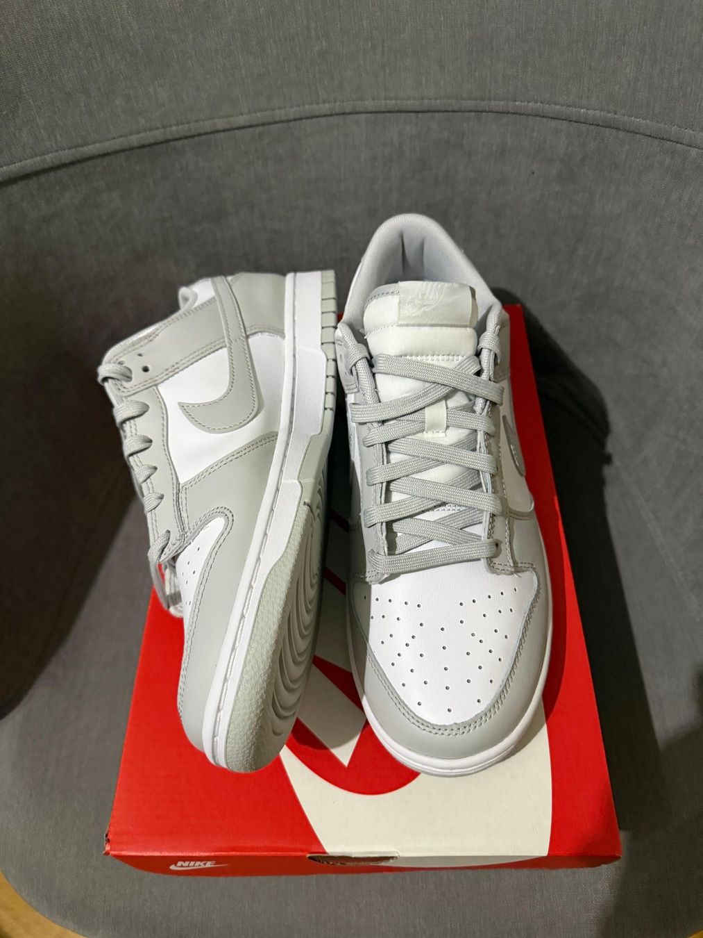 Scarpe da uomo: Nike Dunk Low Grey Fog - EU 44 / US 10 – Nuovo e nell'imballaggio originale da Zürich venduto da Siciliano66 2
