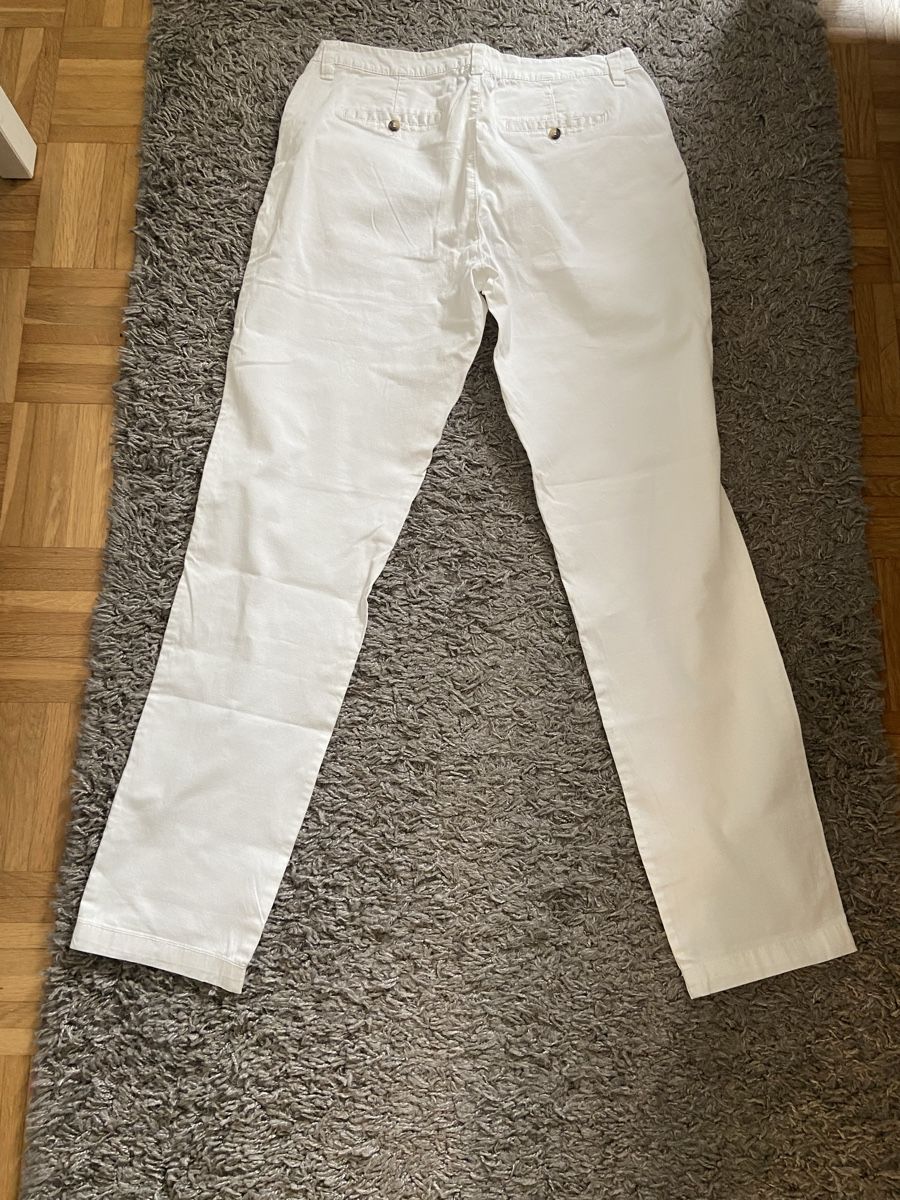 Pantaloni: Weisse Sommerhose, Gr. 38, – Usato da Bern venduto da rah_fpy5 2