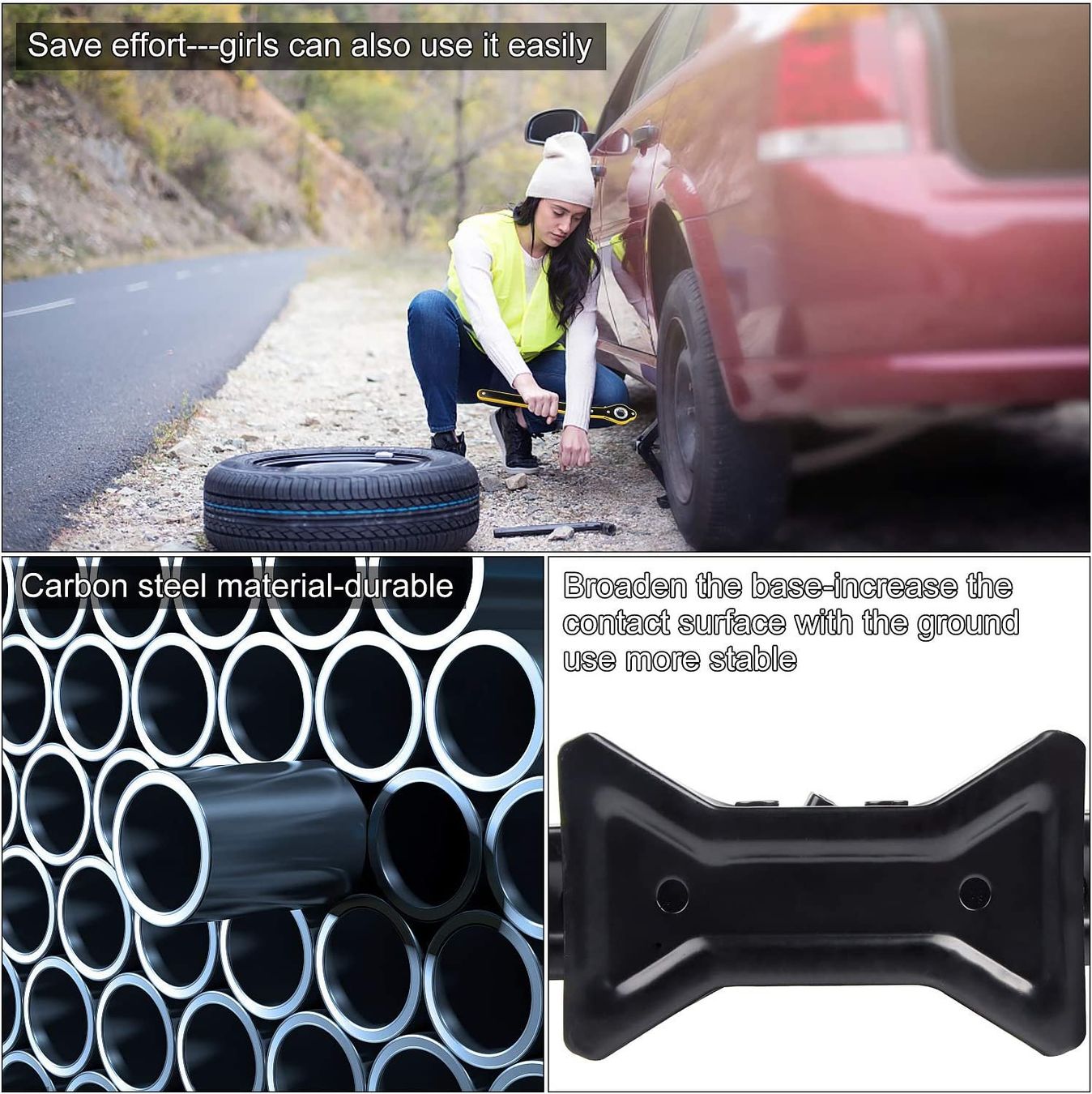 Tutti gli attrezzi: Scherenwagenheber Tragkraft 2 Tonnen, maximale Höhe 440 mm – Nuovo (secondo la descrizione) da Thun venduto da 365buy 5