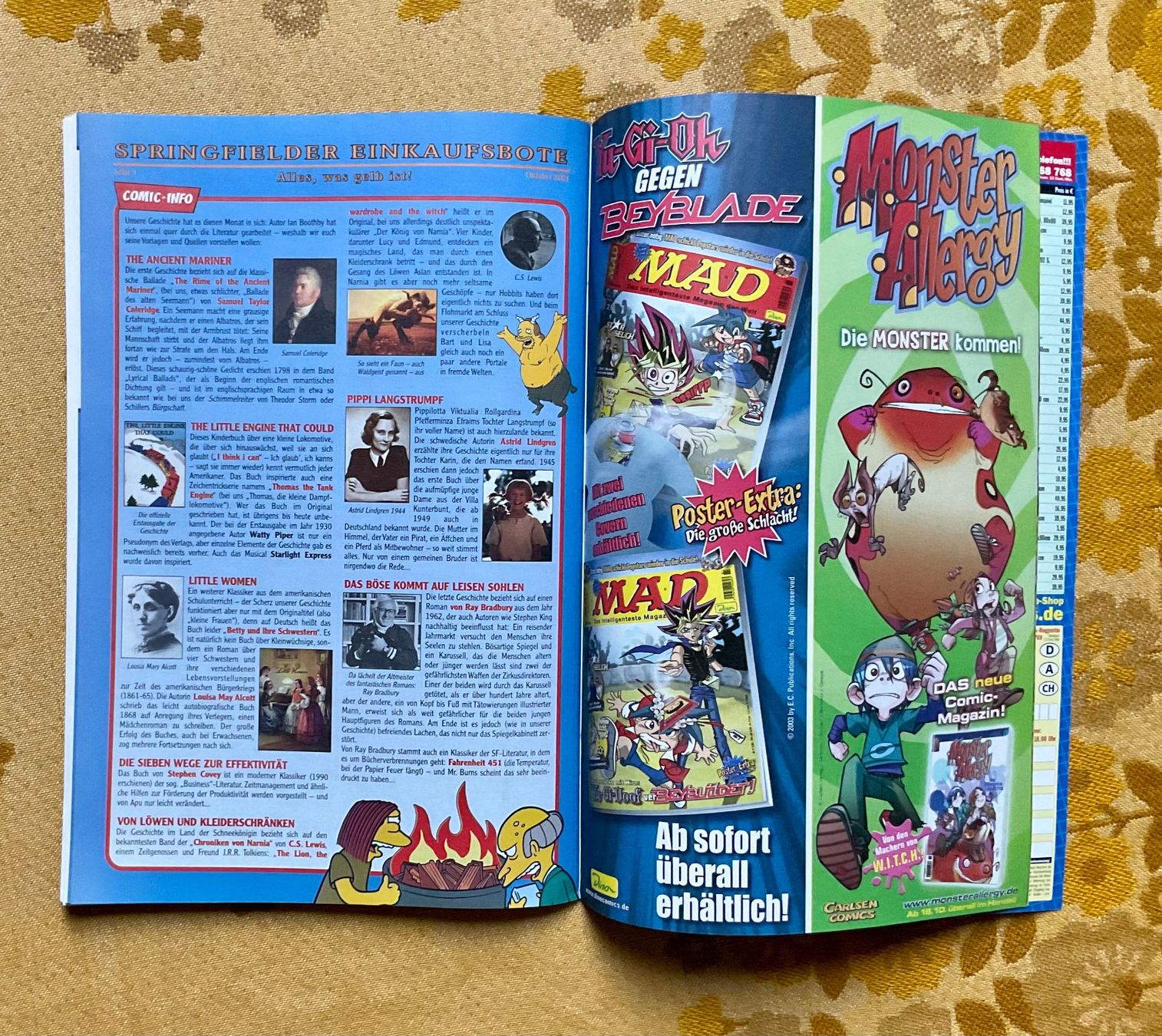 BD: Simpsons Comics Heft Nr 84 von 2003 – D'occasion à Endingen par nathan05 7