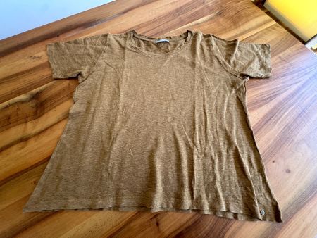 NILE Damen T-Shirt 100% Leinen Grösse M