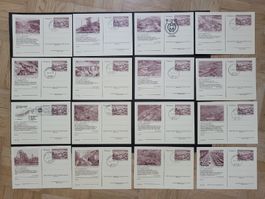 1971, Österreich  - 16 Postkarten - Lernt Österreich kennen