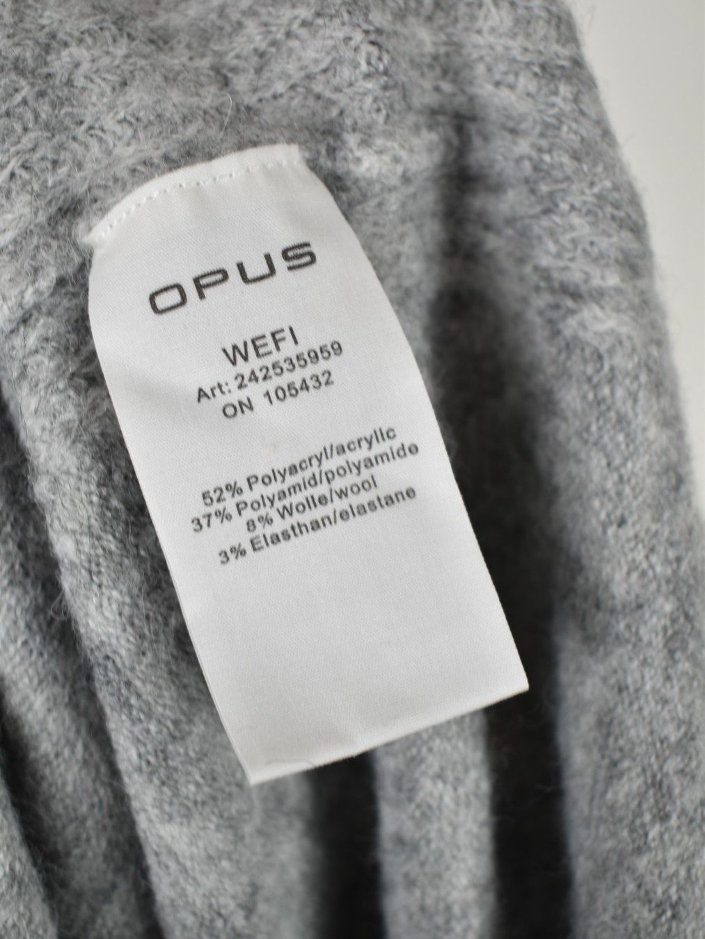 Opus Vestiti: Opus Strickkleid Gr.44, grau – Usato da Nürensdorf venduto da 2ND_STORY 6