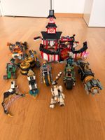 LEGO Ninjago Set mit Figuren und Fahrzeugen