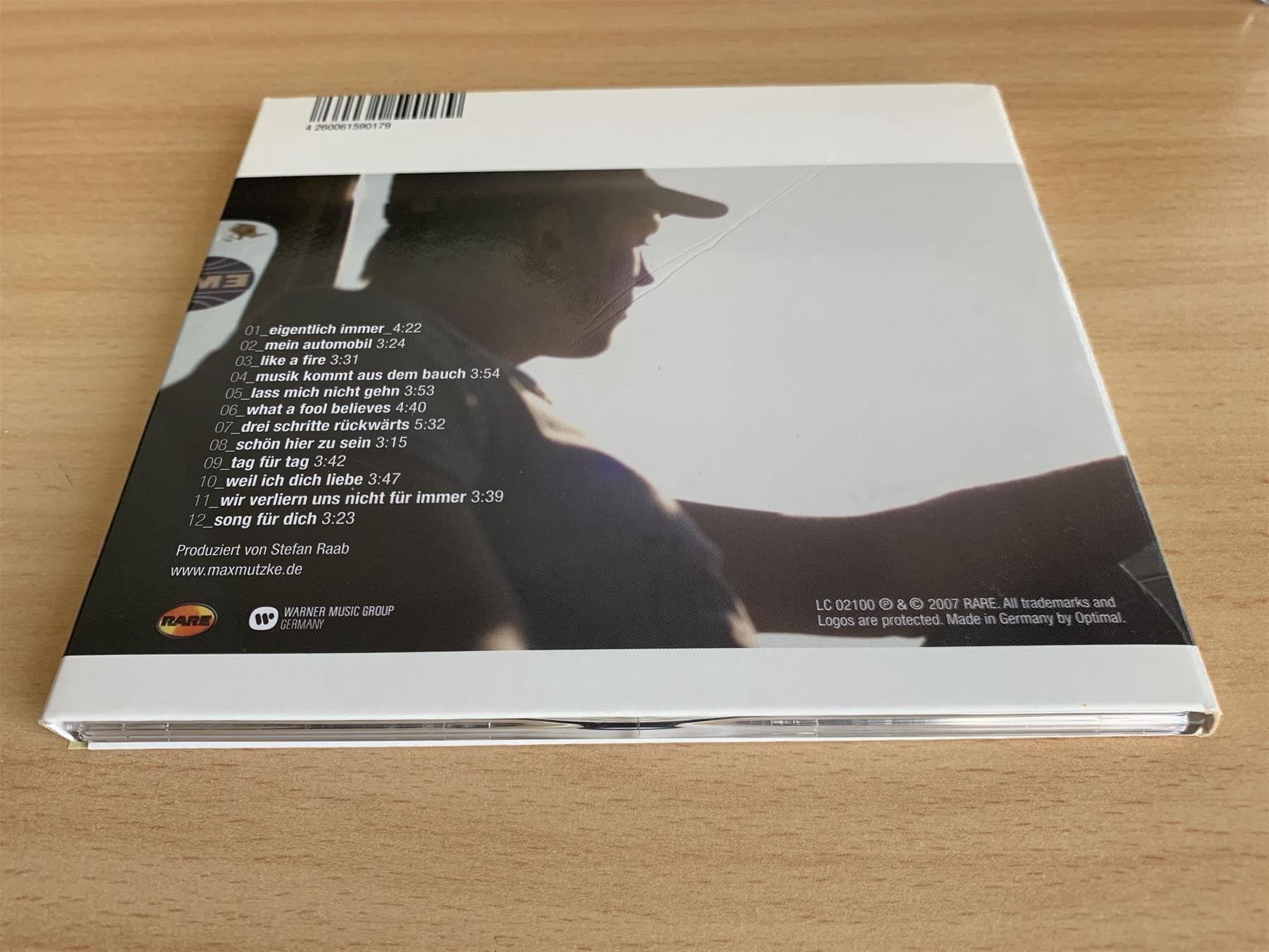 CD: Max Mutzke – Aus Dem Bauch – Usato da Rikon im Tösstal venduto da Alpenmutz 1