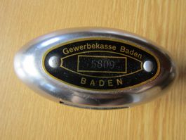 Bank-Kässeli Gewerbekasse Baden / Versand 9.-