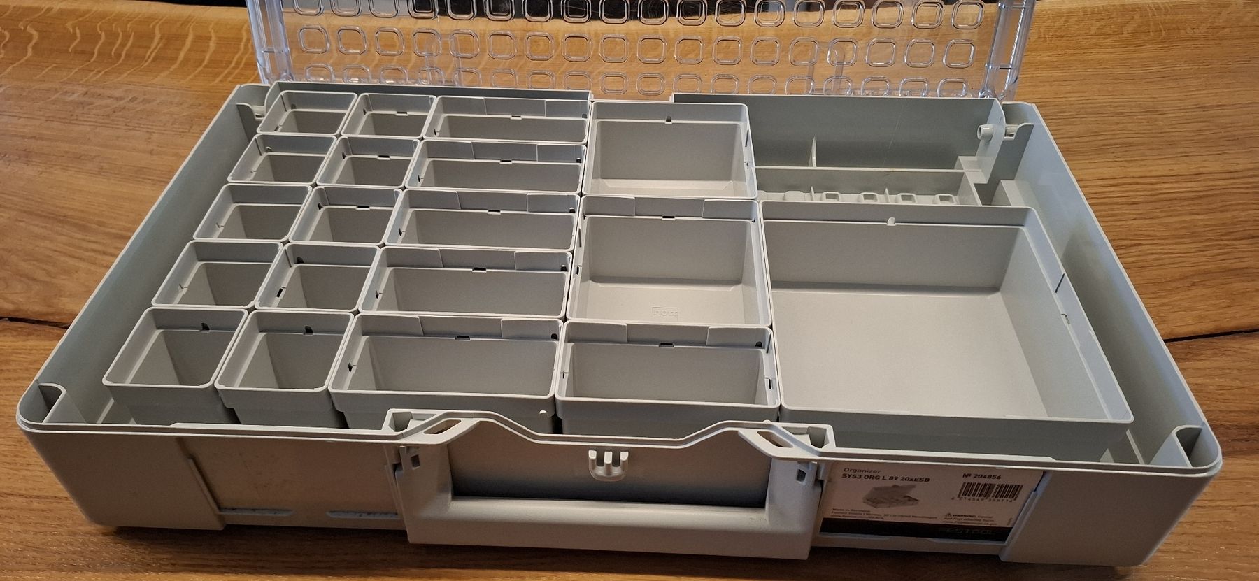 Casse di trasporto: Festool Organizer SYS3 ORG L 89 20xESB neuwertig – Nuovo (secondo la descrizione) da Guntershausen venduto da Jtattoo 3