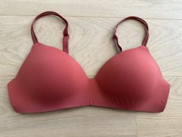 Soutien gorge bra sans armature Victoria’s Secret rouge terr
