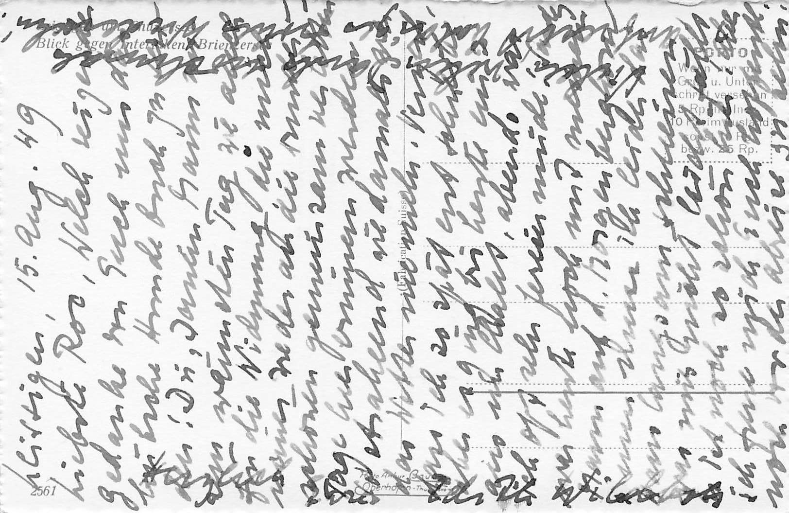 Cartoline postali: Brienzersc – Usato da Biasca venduto da Blenio71 1