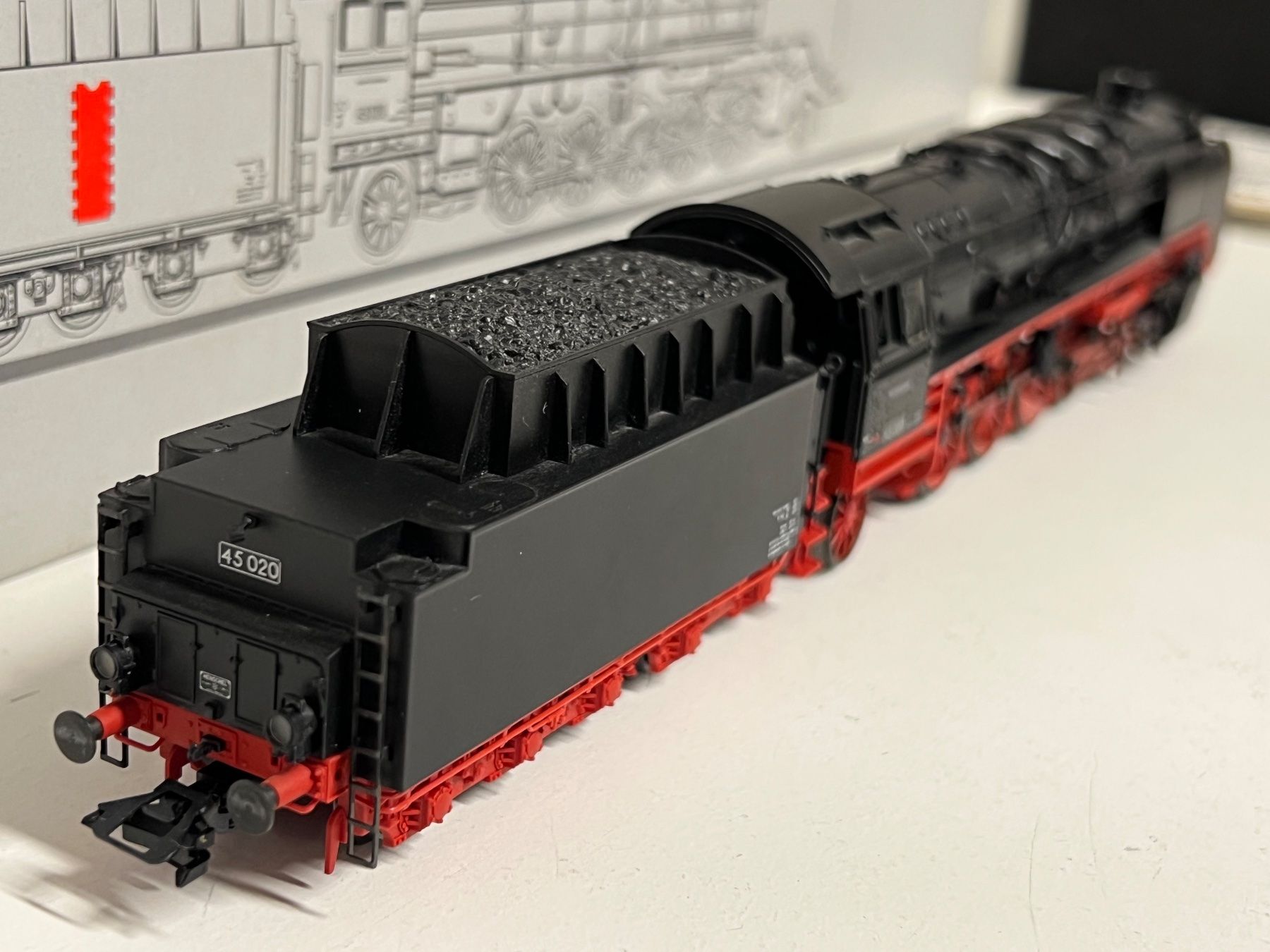 Märklin Modellini di ferrovie: Märklin  37450 BR 45 DB Digital – Nuovo (secondo la descrizione) da Neuenhof venduto da ludovicco 5