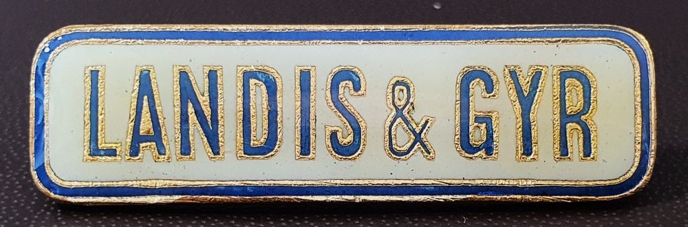 R543 - Pin LANDIS & GYR Logo (Gebraucht) in Reinach BL für CHF 6 – mit ...