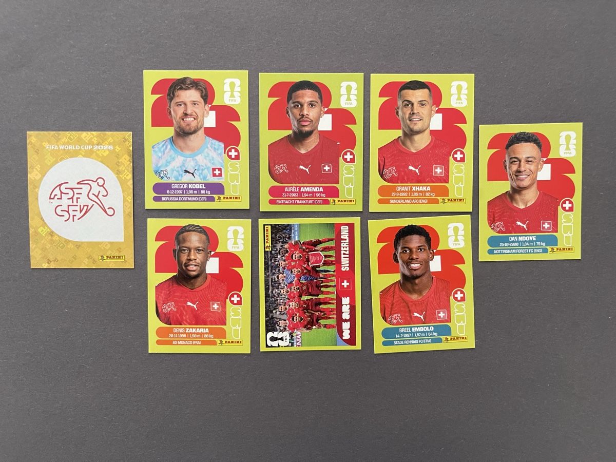 Panini Cartes à collectionner: Panini Sticker Schweiz – Neuf avec emballage d'origine à Gerlikon par Ensanada