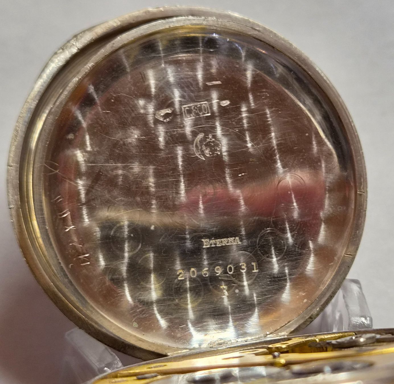 Eterna Uhren: Eterna Taschenuhr Silber 800 Vintage – Gebraucht aus Madiswil von Willys4 4