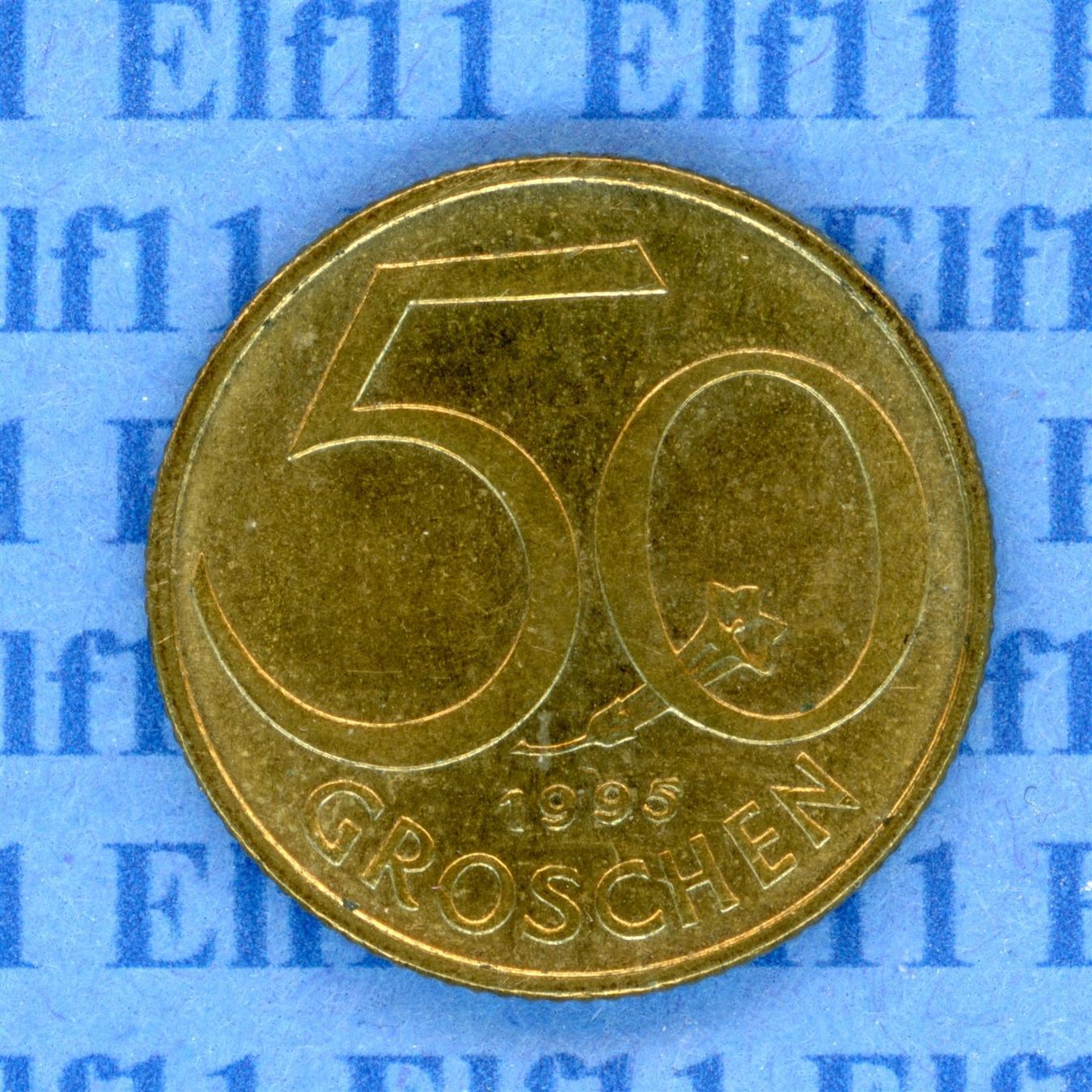 Tutti le monete: ATS___0.50 1995 -vz 50 Groschen – Usato da Widnau venduto da Elf11