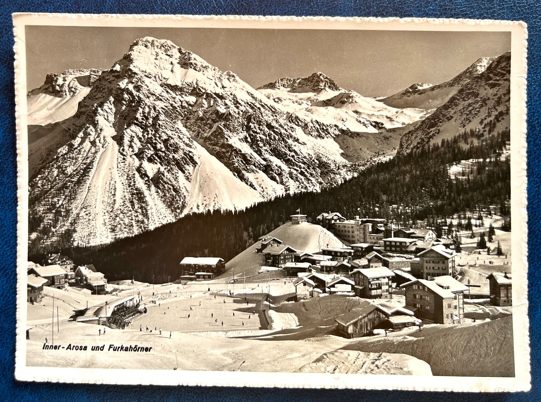 Cartoline postali: Arosa-Furka. 1947 – Usato da Renan BE venduto da johncactus