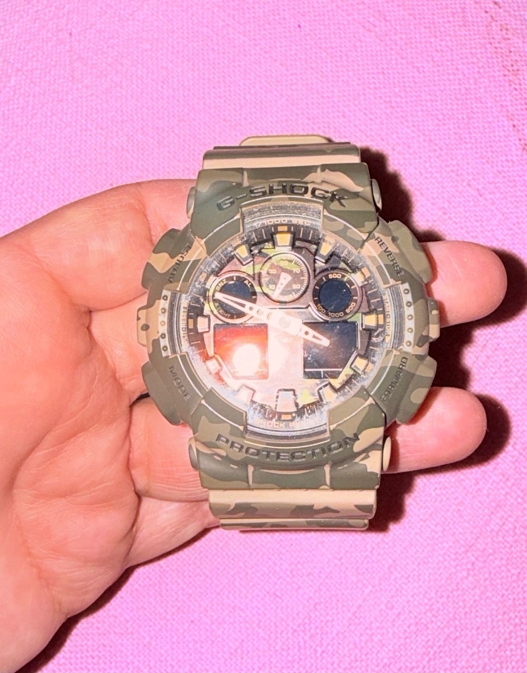 Casio Orologi: • Casio G-Shock Herrenarmbanduhr • – Difettoso da Basel venduto da mendoza13