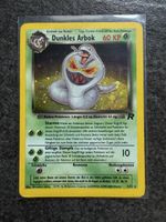 Pokemon Karte Dunkles Arbok Holo Team Rocket