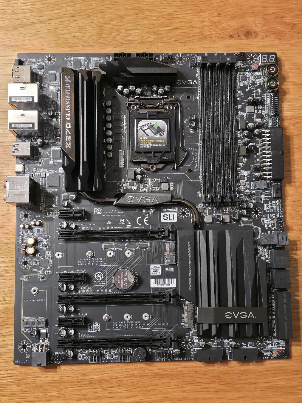 Schede madri: EVGA Z270 Classified-K – Usato da Cudrefin venduto da Jamy201289