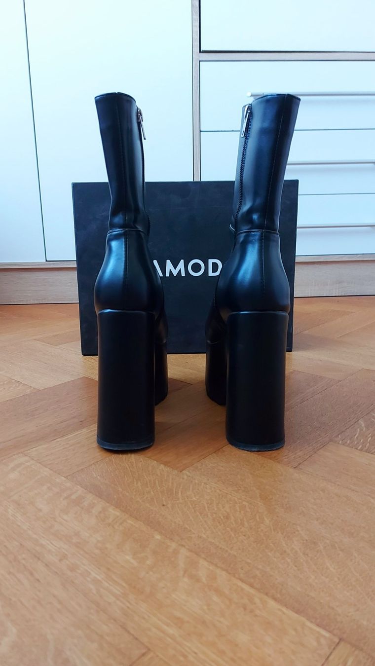 Damenschuhe: Lamoda Platform Calf Boots – Gebraucht aus Sion von aud_7pxl 4