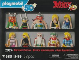 PLAYMOBIL ASTERIX 71680  2024 ANNIVERSARY FIGURES SET  New