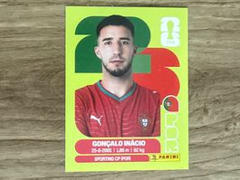 Panini FIFA World Cup 2026 Goncalo Inãcio POR 8