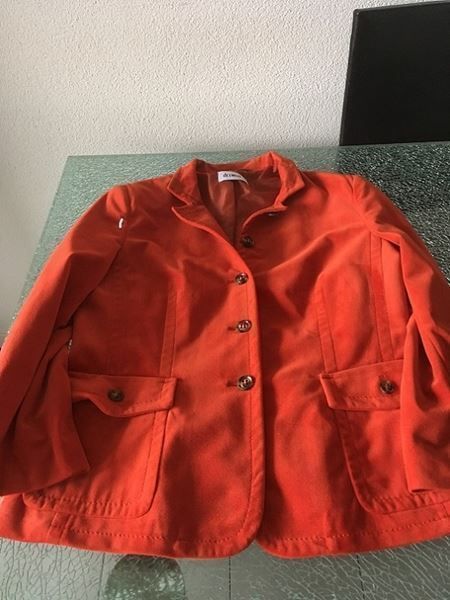 Giacche: neue,schöne,rote delmond Jacke/Blazer – Nuovo (secondo la descrizione) da Oftringen venduto da andrax