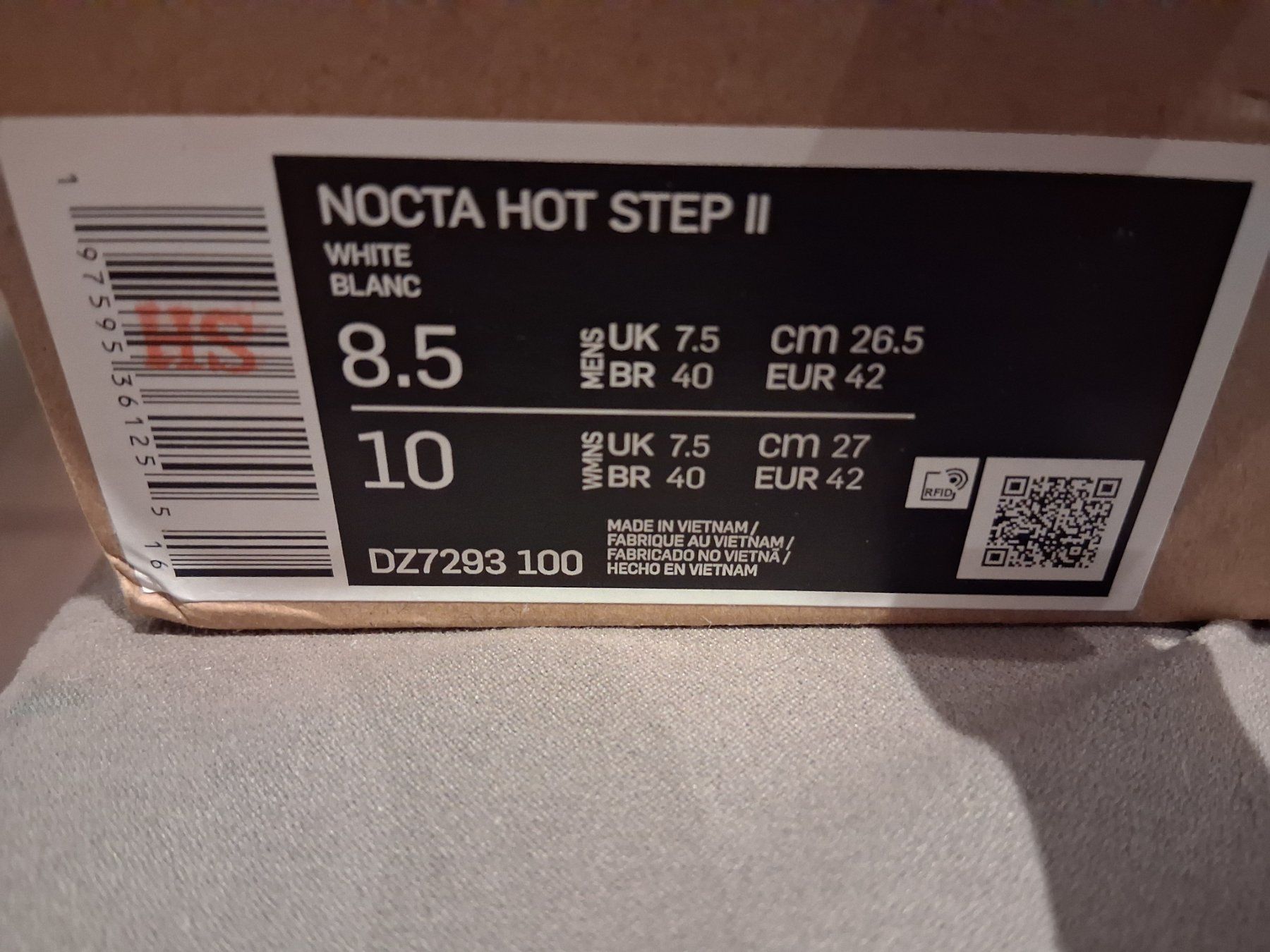 Nike Scarpe da uomo: Nocta Hot Step 2 – Usato da Sennwald venduto da Jondor1 3