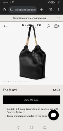 Demellier The Miami Bag neuwertig