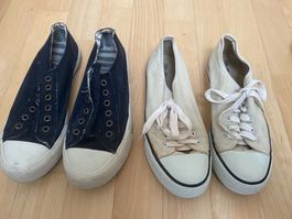 2 Damensneaker Gr. 38