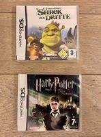 2 Nintendo DS Spiele: Shrek + Harry Potter