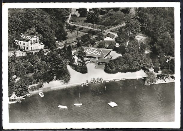 Ansichtskarten: AK Agno, Albergo Vallone, 1956 – Gebraucht aus Berlin von bartko-reher