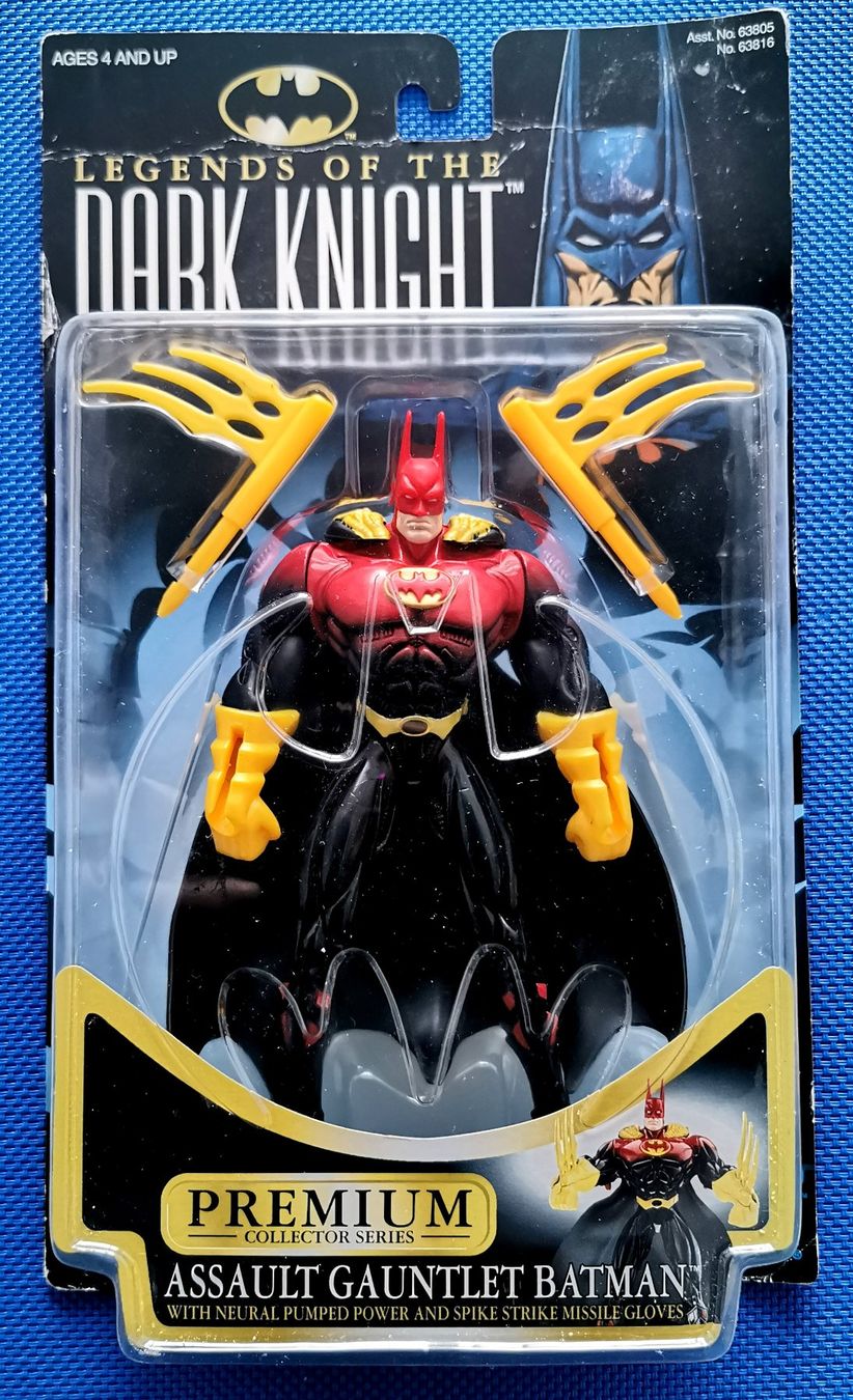 Hasbro Statuette: Batman Assault Gauntlet 1996 Action Figur Premium Collector – Nuovo e nell'imballaggio originale da Rorschach venduto da Actionvintage789