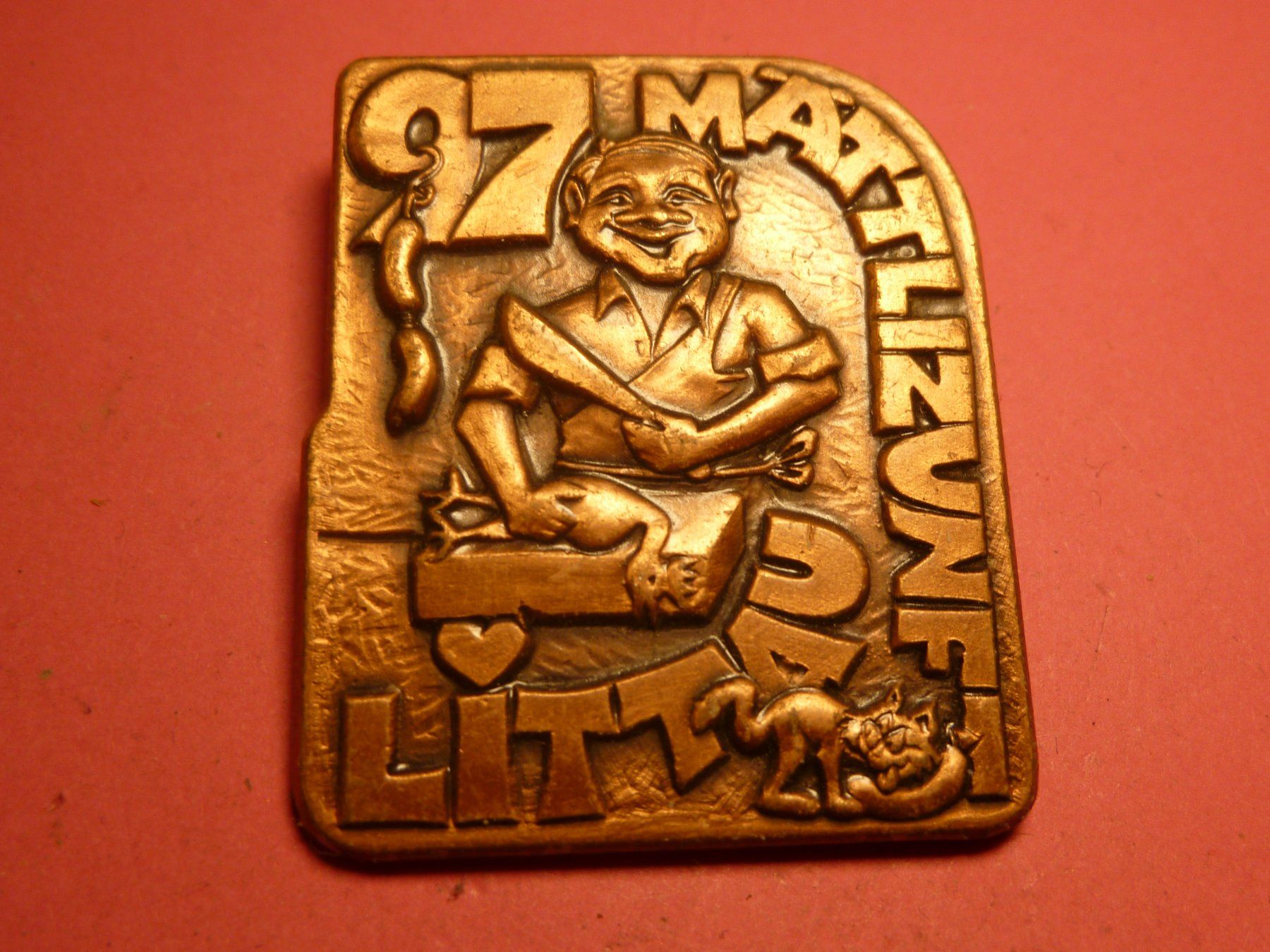 Plaketten & Abzeichen: LITTAU 1997 BRONZE – Gebraucht aus Ried (Muotathal) von Mandarin02
